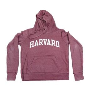 Harvard University Hoodie Women's Small Redshirt Maroon‎ Pullover Sweatshirt